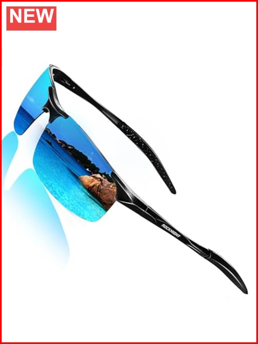 Polarized Driving Golf Sunglasses Men Al-Mg Frame UV400 Outdoor